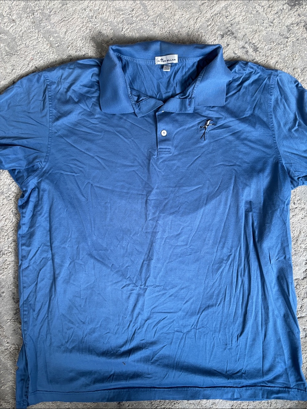 Peter Millar Royal Blue Performance Polo